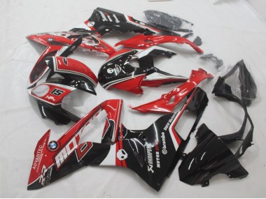 Vermelho Preto Carenagem Moto BMW S1000RR 15-18