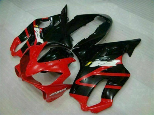 Vermelho Preto Carenagem Moto Honda CBR 600 F4i 04-07