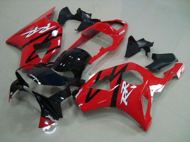 Vermelho Preto Carenagem Moto Honda CBR 900RR 954 02-03