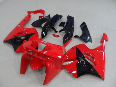 Vermelho Preto Carenagem Moto Kawasaki EX650 12-16