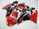 Vermelho Preto Carenagem Moto Kawasaki ZX6R 09-12 Vermelho Preto Carenagem Moto Kawasaki ZX6R 09-12
