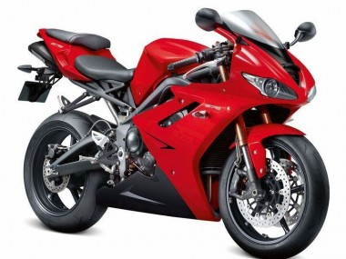 Vermelho Preto Carenagem Moto Triumph Daytona 675 Triple 09-12