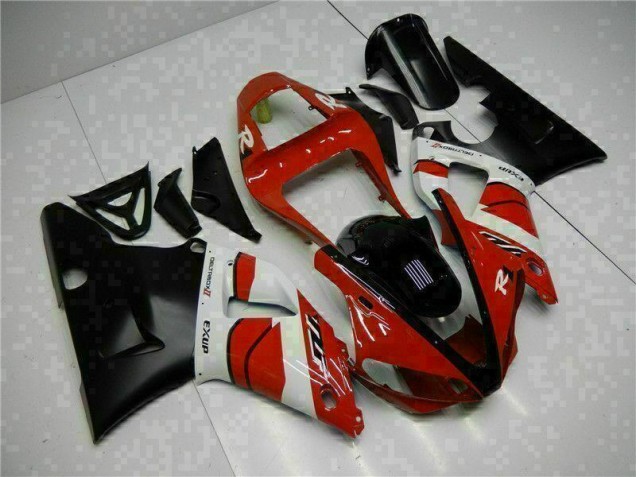 Vermelho Preto Carenagem Moto Yamaha R1 00-01 Vermelho Preto Carenagem Moto Yamaha R1 00-01