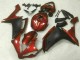 Vermelho Preto Carenagem Moto Yamaha R1 07-08 Vermelho Preto Carenagem Moto Yamaha R1 07-08