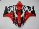 Vermelho Preto Carenagem & Plástico Moto Honda CBR 1000RR 06-07 Vermelho Preto Carenagem & Plástico Moto Honda CBR 1000RR 06-07