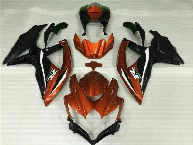 Vermelho Preto Carenagem & Plástico Moto Suzuki GSXR 600 / 750 K8 08-10 Vermelho Preto Carenagem & Plástico Moto Suzuki GSXR 600 / 750 K8 08-10