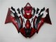 Vermelho Preto Carenagem & Plástico Moto Yamaha R6 08-16 Vermelho Preto Carenagem & Plástico Moto Yamaha R6 08-16