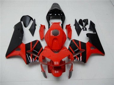 Vermelho Preto Carroçaria Moto Honda CBR 600RR 03-04