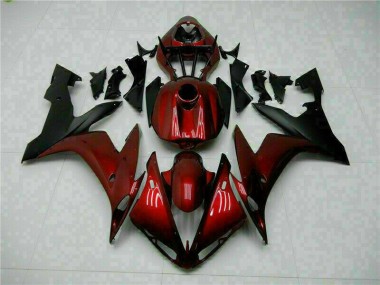 Vermelho Preto Carroçaria Moto Yamaha R1 04-06