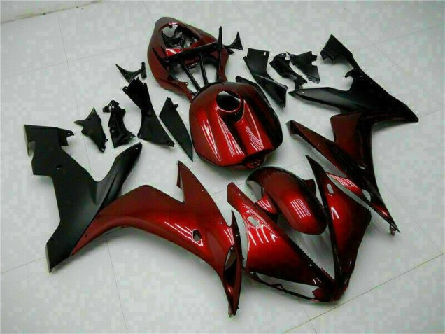 Vermelho Preto Carroçaria Moto Yamaha R1 04-06 Vermelho Preto Carroçaria Moto Yamaha R1 04-06