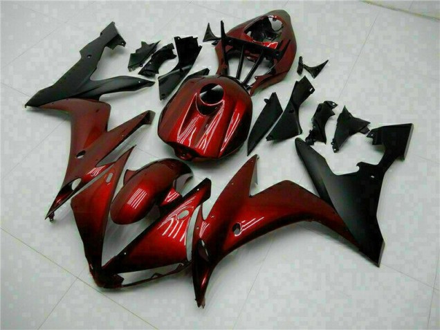 Vermelho Preto Carroçaria Moto Yamaha R1 04-06 Vermelho Preto Carroçaria Moto Yamaha R1 04-06