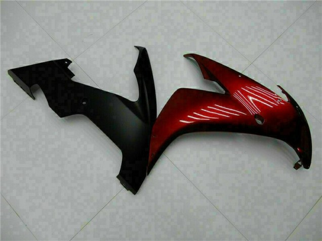 Vermelho Preto Carroçaria Moto Yamaha R1 04-06 Vermelho Preto Carroçaria Moto Yamaha R1 04-06