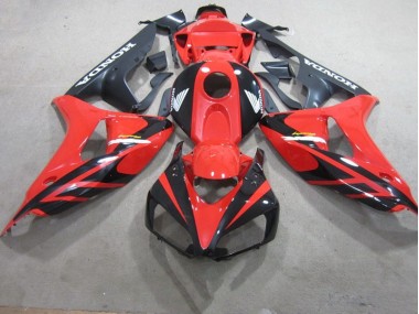 Vermelho Preto Fireblade Carenagem Moto Honda CBR 1000RR 06-07