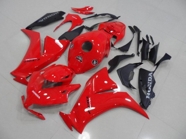Vermelho & Preto Fosco Carenagem Moto Honda CBR 1000RR 12-16 Vermelho & Preto Fosco Carenagem Moto Honda CBR 1000RR 12-16