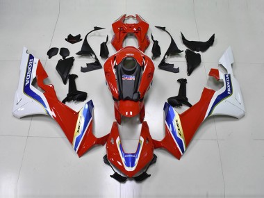 Vermelho Preto HRC Carenagem Moto Honda CBR 1000RR 17-23