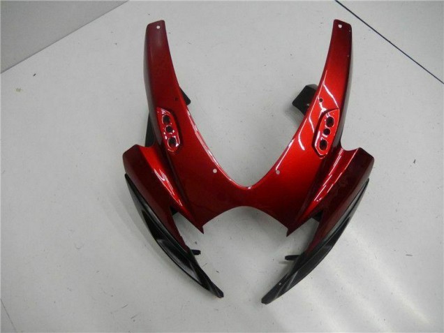 Vermelho Preto Injeção Kit Carenagem Suzuki GSXR 600 / 750 K6 06-07 Vermelho Preto Injeção Kit Carenagem Suzuki GSXR 600 / 750 K6 06-07