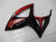 Vermelho Preto Injeção Kit Carenagem Suzuki GSXR 600 / 750 K6 06-07 Vermelho Preto Injeção Kit Carenagem Suzuki GSXR 600 / 750 K6 06-07