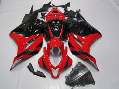 Vermelho Preto Injeção Kits Carenagem Moto Honda CBR 600RR 09-12