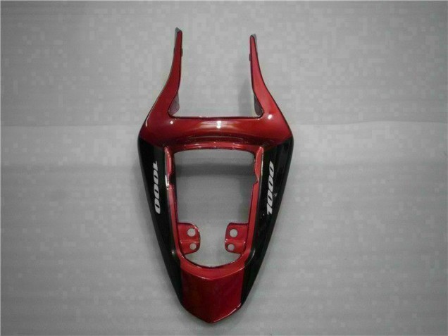 Vermelho Preto Kit Carenagem Moto Suzuki GSXR 1000 K3 03-04 Vermelho Preto Kit Carenagem Moto Suzuki GSXR 1000 K3 03-04