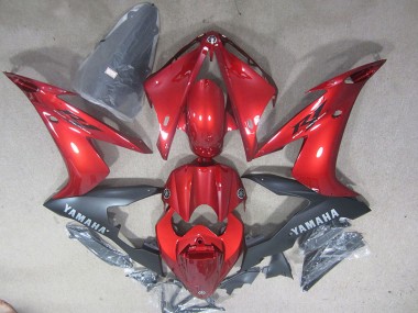 Vermelho Preto Kit Carenagem Moto Yamaha R1 04-06