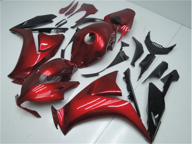 Vermelho Preto Kit Completo Carenagem Moto Honda CBR 1000RR 12-16 Vermelho Preto Kit Completo Carenagem Moto Honda CBR 1000RR 12-16