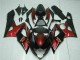 Vermelho Preto Kit Completo Carenagem Moto Suzuki GSXR 1000 K5 05-06 Vermelho Preto Kit Completo Carenagem Moto Suzuki GSXR 1000 K5 05-06