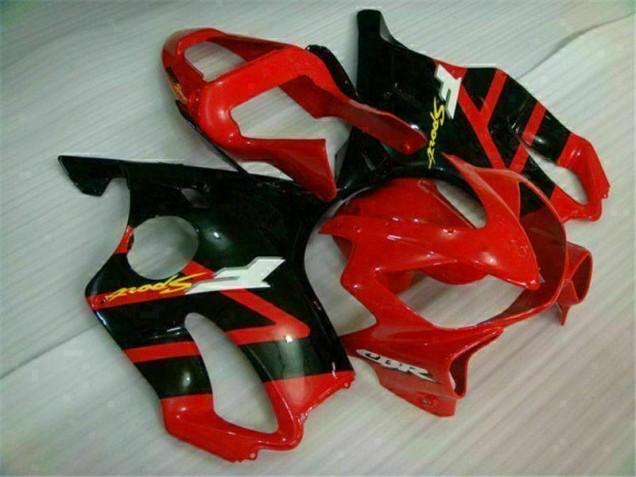 Vermelho Preto Kits Carenagem Moto Honda CBR 600 F4i 01-03