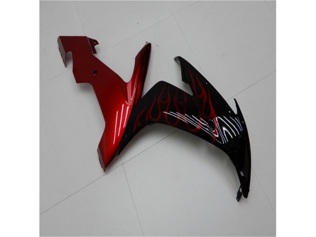 Vermelho Preto Kits Carenagem Moto Yamaha R1 04-06 Vermelho Preto Kits Carenagem Moto Yamaha R1 04-06