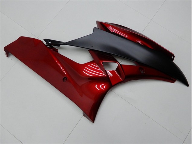 Vermelho Preto Kits Carenagem Moto Yamaha R6 06-07 Vermelho Preto Kits Carenagem Moto Yamaha R6 06-07