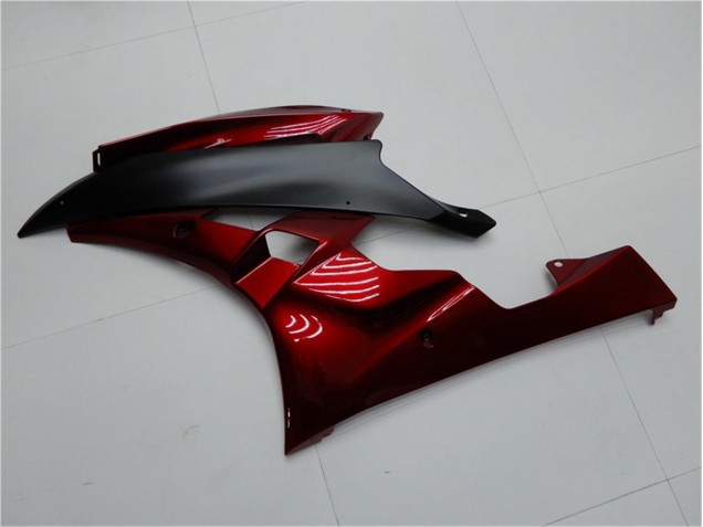 Vermelho Preto Kits Carenagem Moto Yamaha R6 06-07 Vermelho Preto Kits Carenagem Moto Yamaha R6 06-07