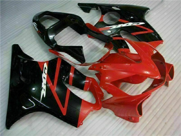 Vermelho Preto Kits Completo Carenagem Moto Honda CBR 600 F4i 01-03 Vermelho Preto Kits Completo Carenagem Moto Honda CBR 600 F4i 01-03