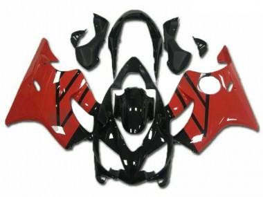Vermelho Preto Kits Completo Carenagem Moto Honda CBR 600 F4i 04-07