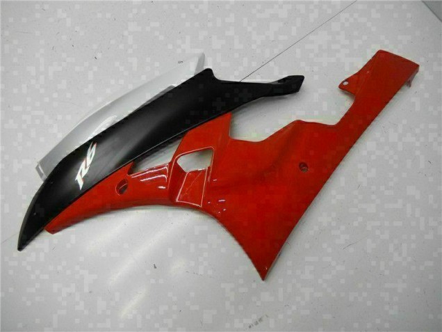 Vermelho Preto Kits Completo Carenagem Moto Yamaha R6 06-07 Vermelho Preto Kits Completo Carenagem Moto Yamaha R6 06-07