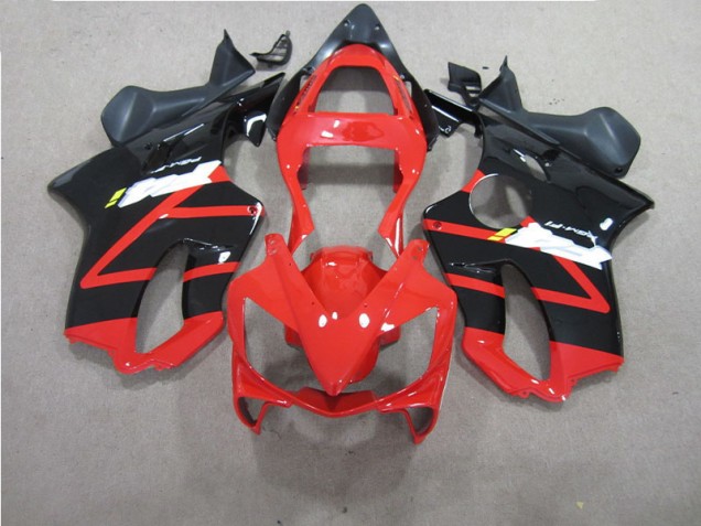 Vermelho Preto Moto Plástico Honda CBR 600 F4i 01-03