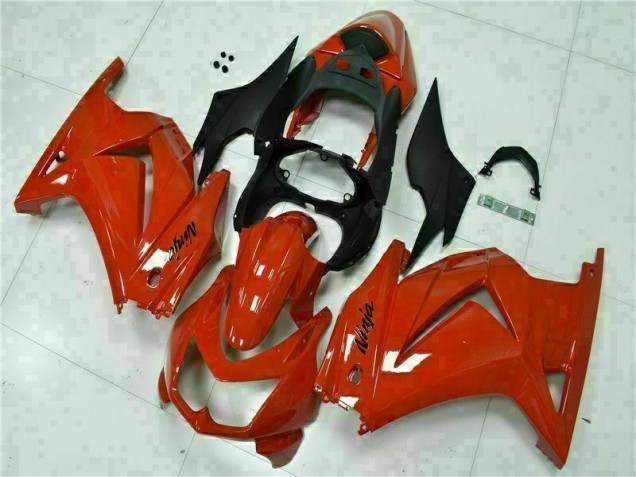 Vermelho Preto Ninja Carenagem Moto Kawasaki EX250 08-12