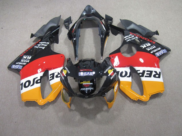 Vermelho Preto Repsol Carenagem Moto Honda CBR 600 F4 99-00