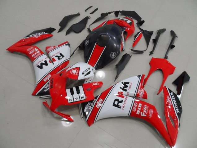 Vermelho Rpm Carenagem Moto Honda CBR 1000RR 12-16 Vermelho Rpm Carenagem Moto Honda CBR 1000RR 12-16