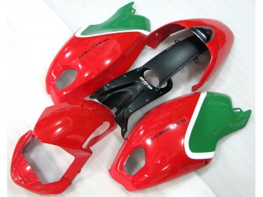 Vermelho Verde Monster Carenagem Moto Ducati Monster 696 08-12
