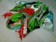 Vermelho Verde Motocard Carenagem Moto Kawasaki ZX6R 09-12 Vermelho Verde Motocard Carenagem Moto Kawasaki ZX6R 09-12