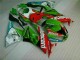 Vermelho Verde Motocard Carenagem Moto Kawasaki ZX6R 09-12 Vermelho Verde Motocard Carenagem Moto Kawasaki ZX6R 09-12