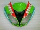 Vermelho Verde Motocard Carenagem Moto Kawasaki ZX6R 09-12 Vermelho Verde Motocard Carenagem Moto Kawasaki ZX6R 09-12