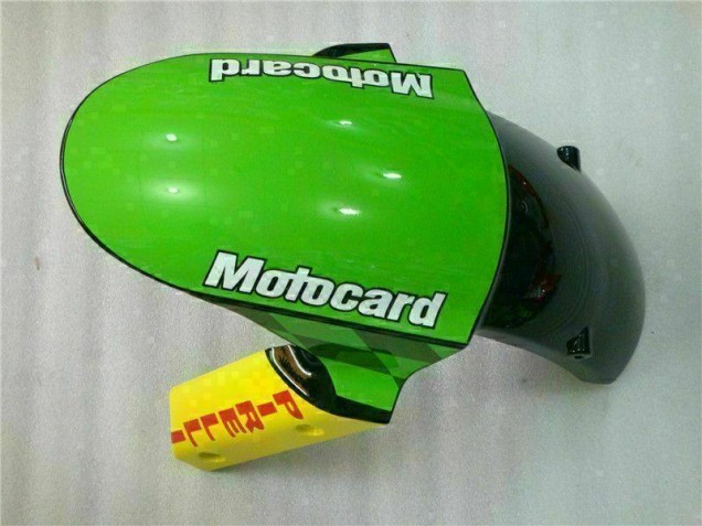 Vermelho Verde Motocard Carenagem Moto Kawasaki ZX6R 09-12 Vermelho Verde Motocard Carenagem Moto Kawasaki ZX6R 09-12